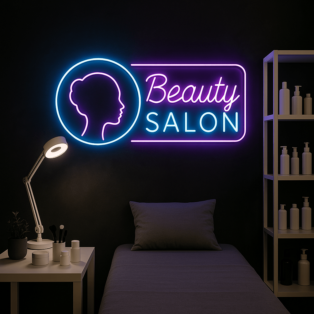 Enseignes pour Salons de Beauté, Onglerie & Coiffure