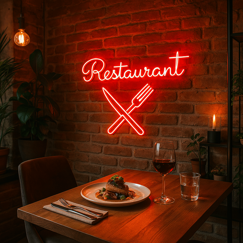 Enseignes pour Cafés & Restaurants