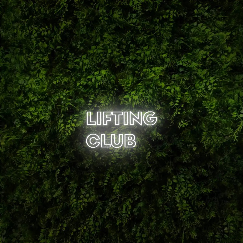 LIFTING
CLUB – Neon Sign