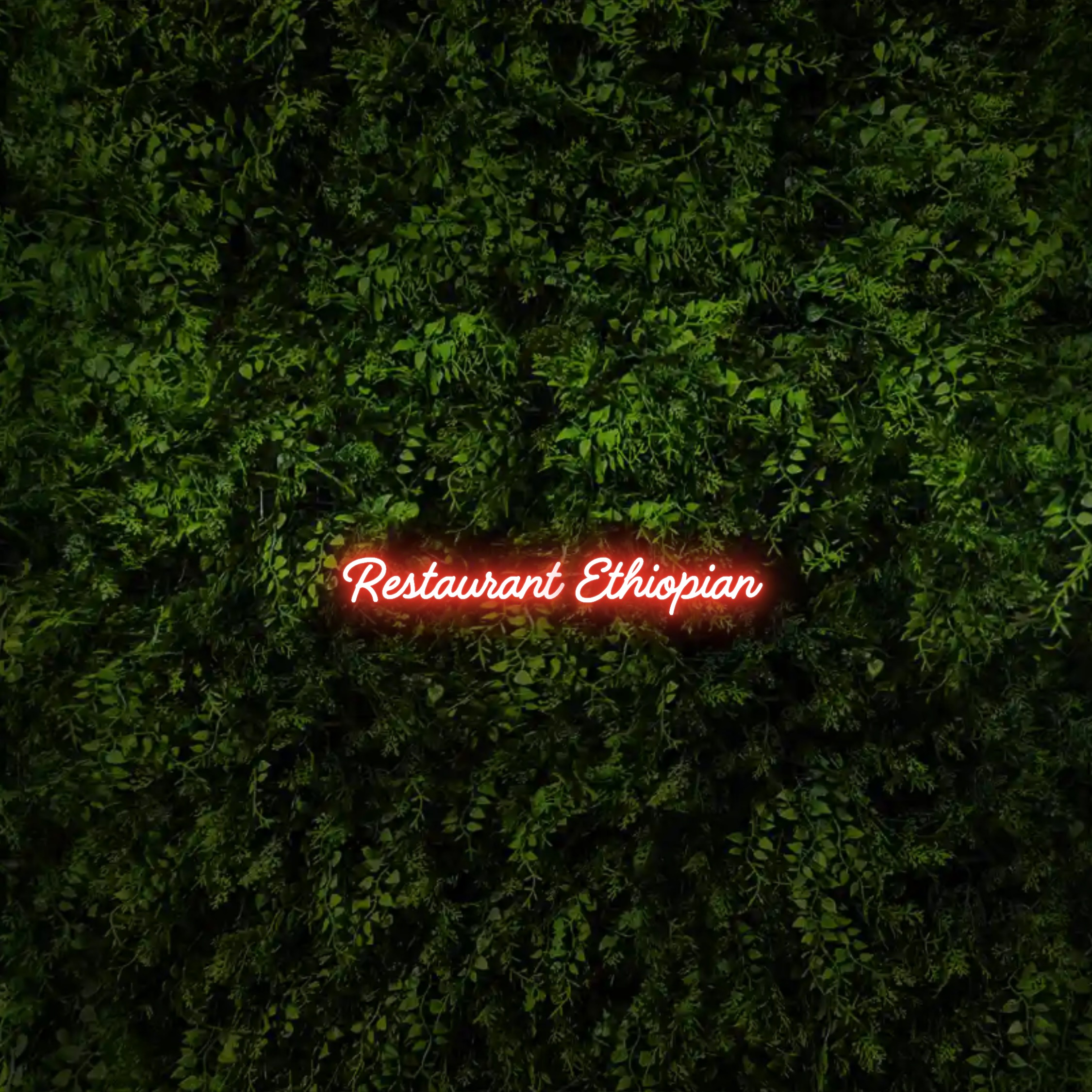 Restaurant Ethiopian – Neon Sign