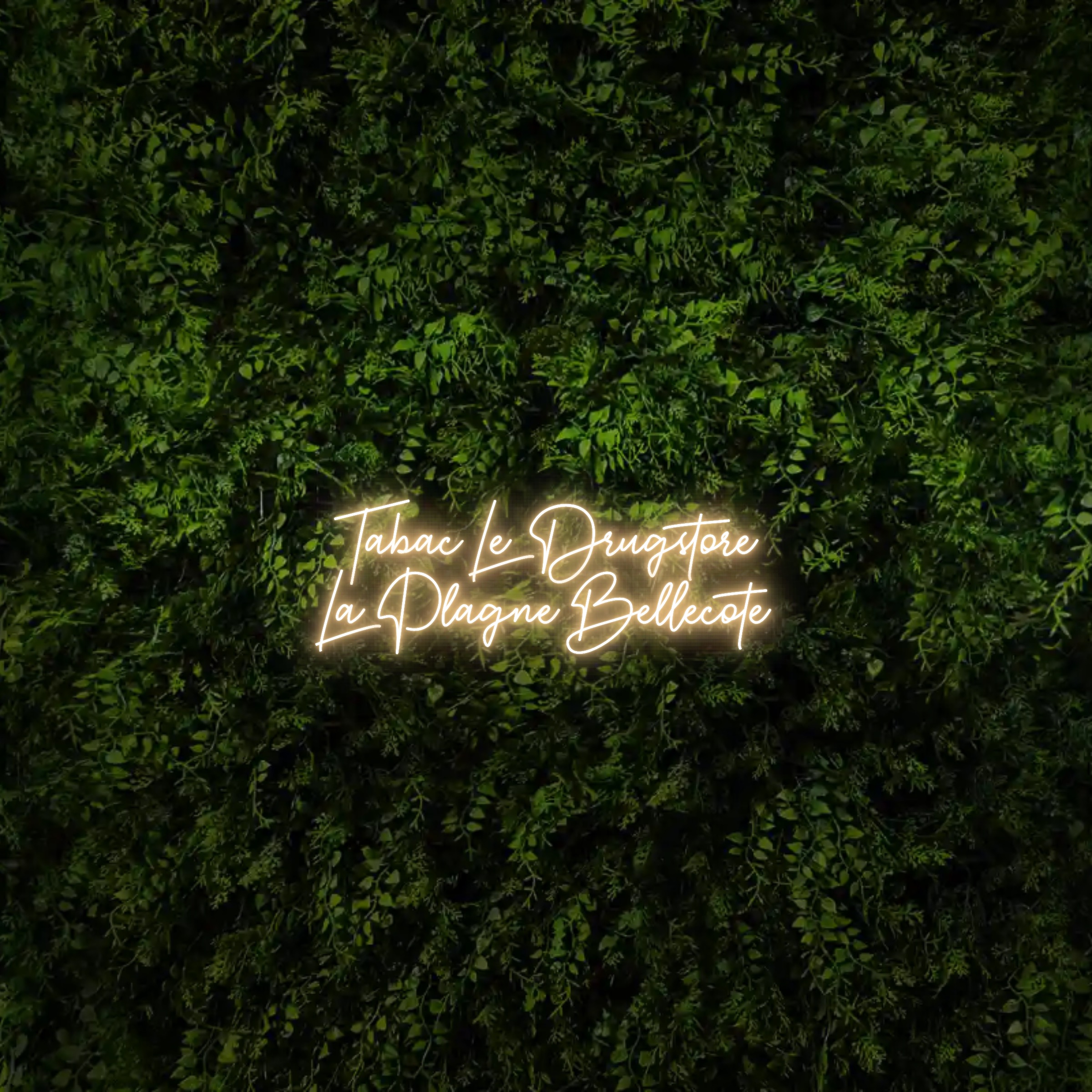 Tabac Le Drugstore 
La Plagne Bellecote  – Neon Sign