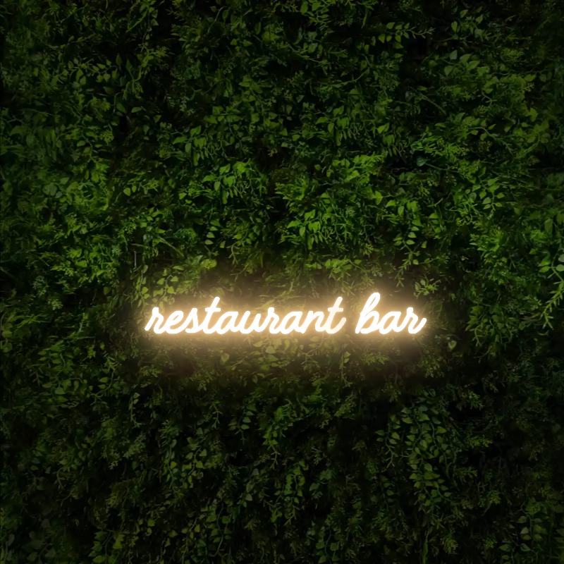 restaurant bar – Neon Sign