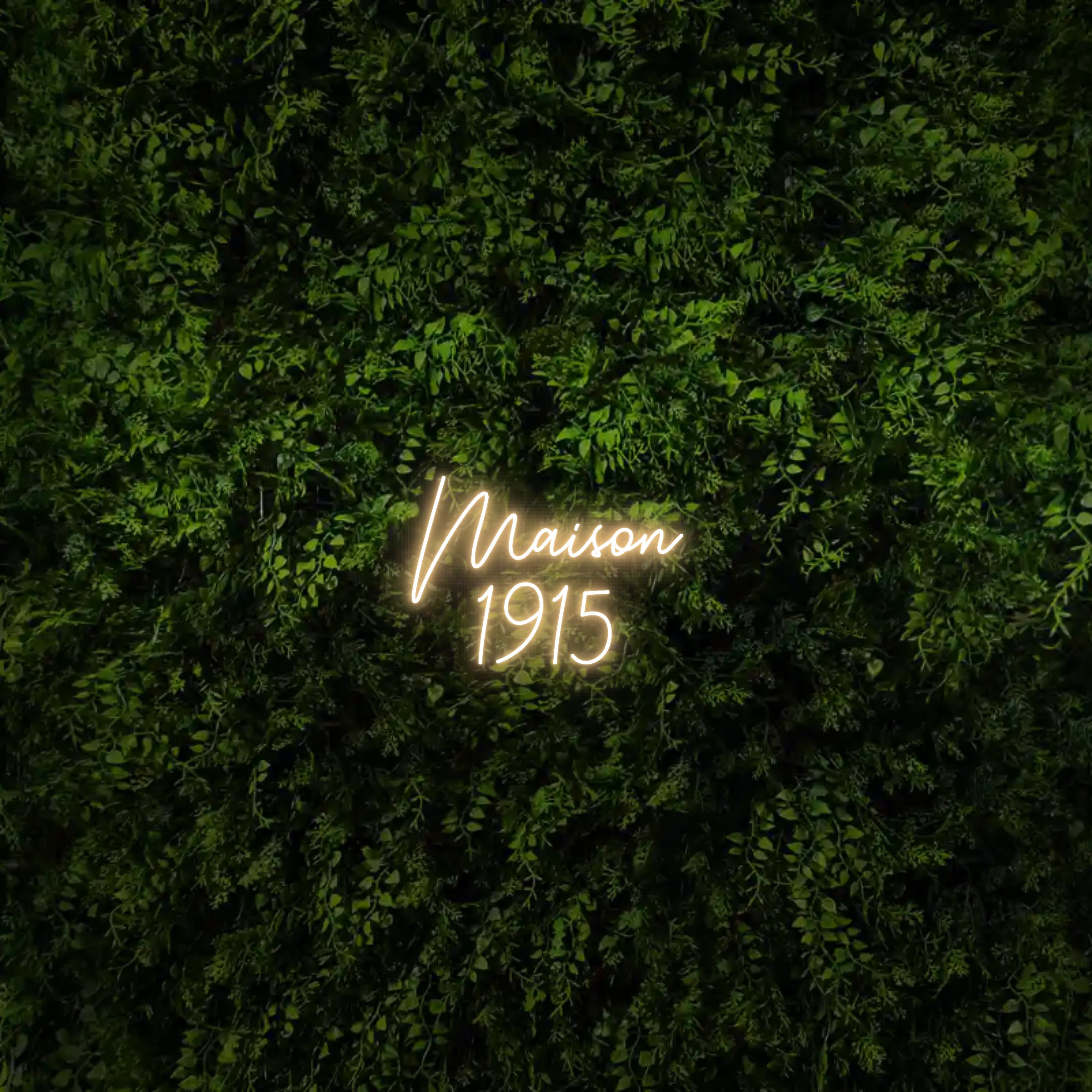 Maison
1915 – Neon Sign