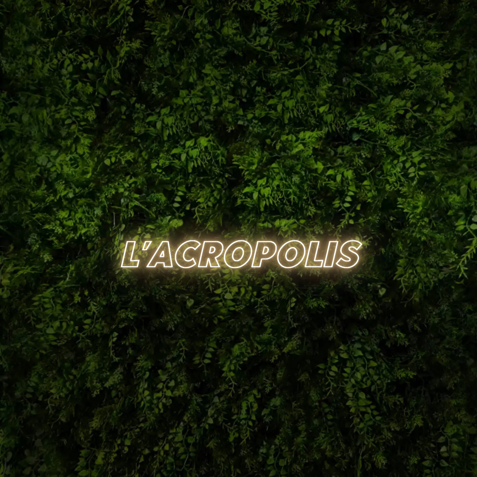 L’Acropolis – Neon Sign