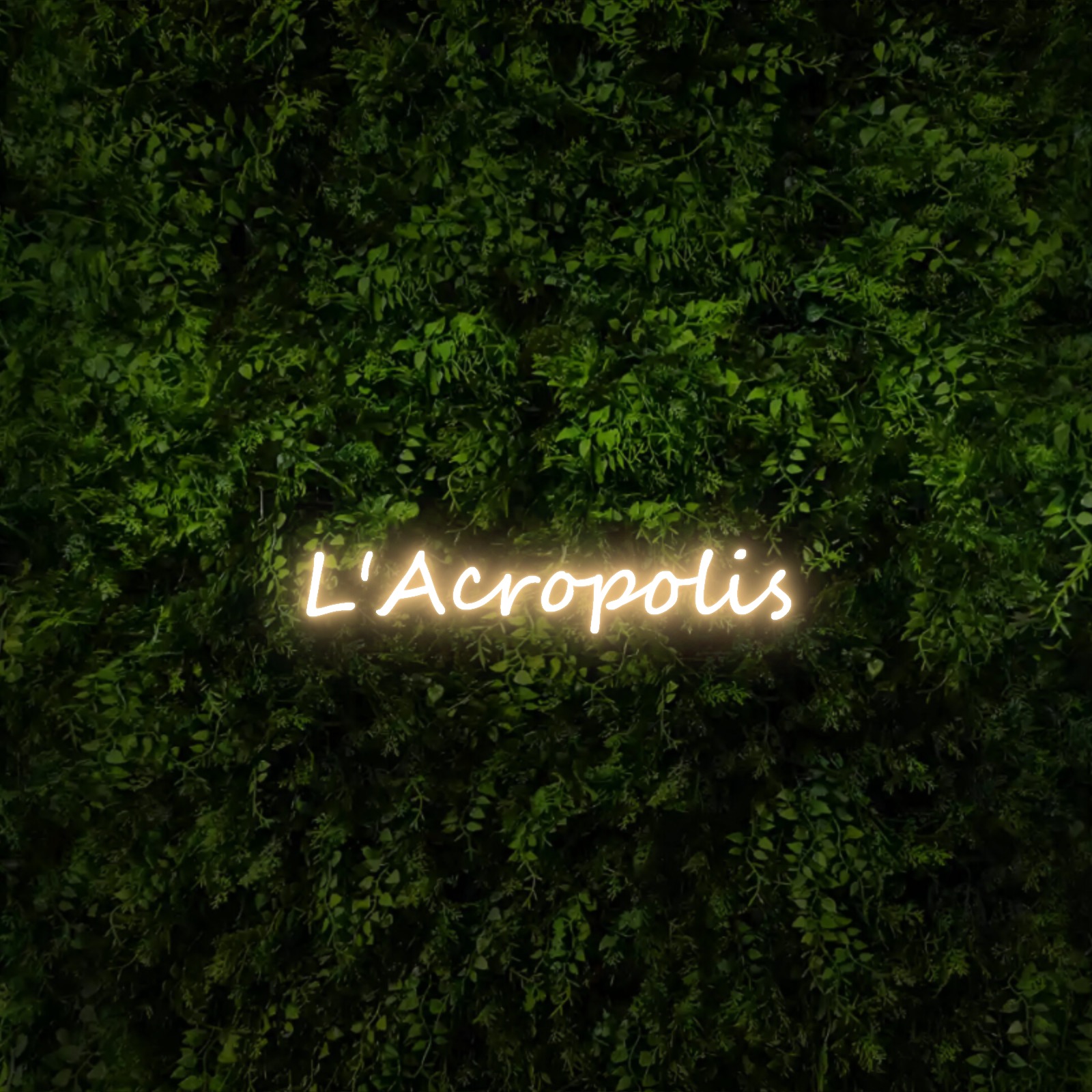 L’Acropolis – Neon Sign